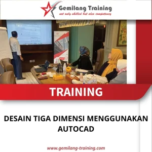 TRAINING DESAIN 3D MENGGUNAKAN AUTOCAD