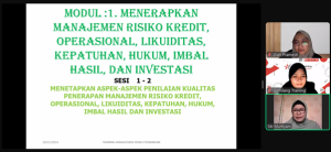 TRAINING MANAJEMEN RISIKO PERBANKAN