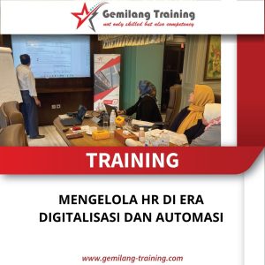 TRAINING MENGELOLA HR DI ERA DIGITALISASI DAN AUTOMASI