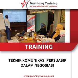 TRAINING TEKNIK KOMUNIKASI PERSUASIF DALAM NEGOSIASI