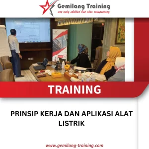 TRAINING PRINSIP KERJA DAN APLIKASI ALAT LISTRIK