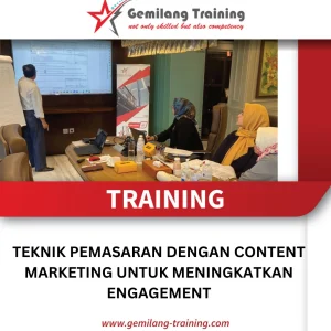TRAINING TEKNIK PEMASARAN DENGAN CONTENT MARKETING UNTUK MENINGKATKAN ENGAGEMENT
