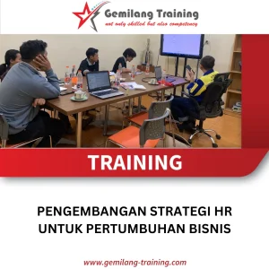 TRAINING PENGEMBANGAN STRATEGI HR UNTUK PERTUMBUHAN BISNIS