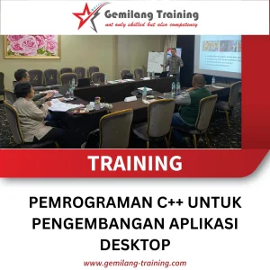 TRAINING PEMROGRAMAN C++ UNTUK PENGEMBANGAN APLIKASI DESKTOP