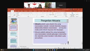 TRAINING AKTUARIA NON AKTUARIS