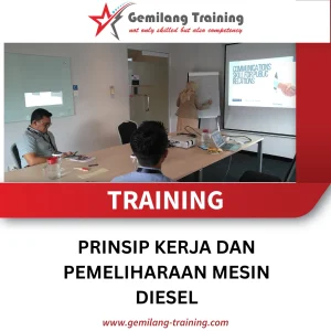 TRAINING PRINSIP KERJA DAN PEMELIHARAAN MESIN DIESEL