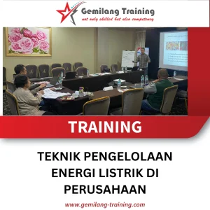 TRAINING TEKNIK PENGELOLAAN ENERGI LISTRIK DI PERUSAHAAN