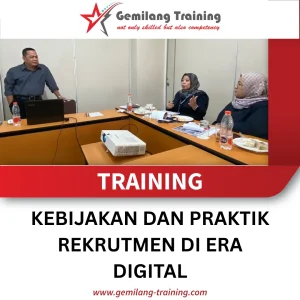 TRAINING KEBIJAKAN DAN PRAKTIK REKRUTMEN DI ERA DIGITAL