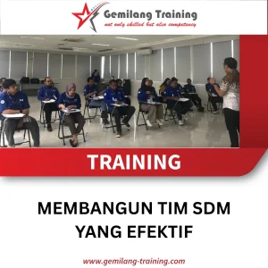 TRAINING MEMBANGUN TIM SDM YANG EFEKTIF