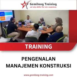 TRAINING PENGENALAN MANAJEMEN KONSTRUKSI
