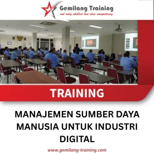 TRAINING MANAJEMEN SUMBER DAYA MANUSIA UNTUK INDUSTRI DIGITAL