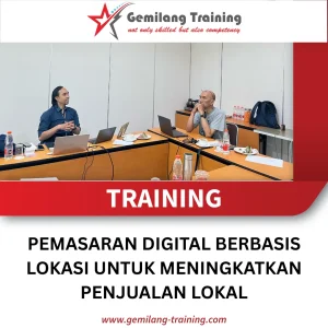 TRAINING PEMASARAN DIGITAL BERBASIS LOKASI UNTUK MENINGKATKAN PENJUALAN LOKAL