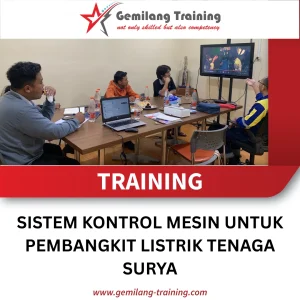 TRAINING SISTEM KONTROL MESIN UNTUK PEMBANGKIT LISTRIK TENAGA SURYA