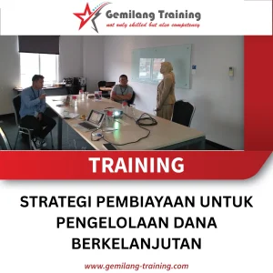 TRAINING STRATEGI PEMBIAYAAN UNTUK PENGELOLAAN DANA BERKELANJUTAN