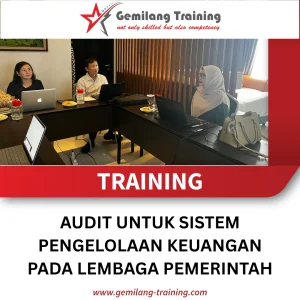 TRAINING AUDIT UNTUK SISTEM PENGELOLAAN KEUANGAN PADA LEMBAGA PEMERINTAH