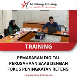 TRAINING PEMASARAN DIGITAL PERUSAHAAN SAAS DENGAN FOKUS PENINGKATAN RETENSI