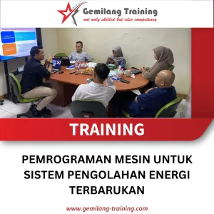 TRAINING PEMROGRAMAN MESIN UNTUK SISTEM PENGOLAHAN ENERGI TERBARUKAN
