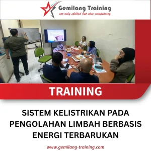 TRAINING SISTEM KELISTRIKAN PADA PENGOLAHAN LIMBAH BERBASIS ENERGI TERBARUKAN