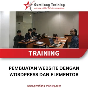 TRAINING PEMBUATAN WEBSITE DENGAN WORDPRESS DAN ELEMENTOR