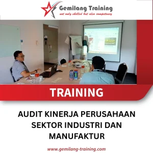 TRAINING AUDIT KINERJA PERUSAHAAN SEKTOR INDUSTRI DAN MANUFAKTUR