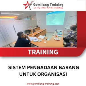 TRAINING SISTEM PENGADAAN BARANG UNTUK ORGANISASI