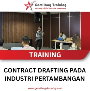 TRAINING CONTRACT DRAFTING PADA INDUSTRI PERTAMBANGAN