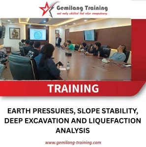 TRAINING EARTH PRESSURES, SLOPE STABILITY, DEEP EXCAVATION AND LIQUEFACTION ANALYSIS