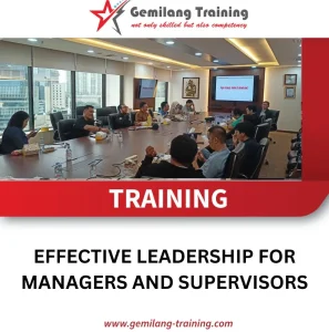 TRAINING EFFECTIVE LEADERSHIP FOR MANAGERS AND SUPERVISORS
