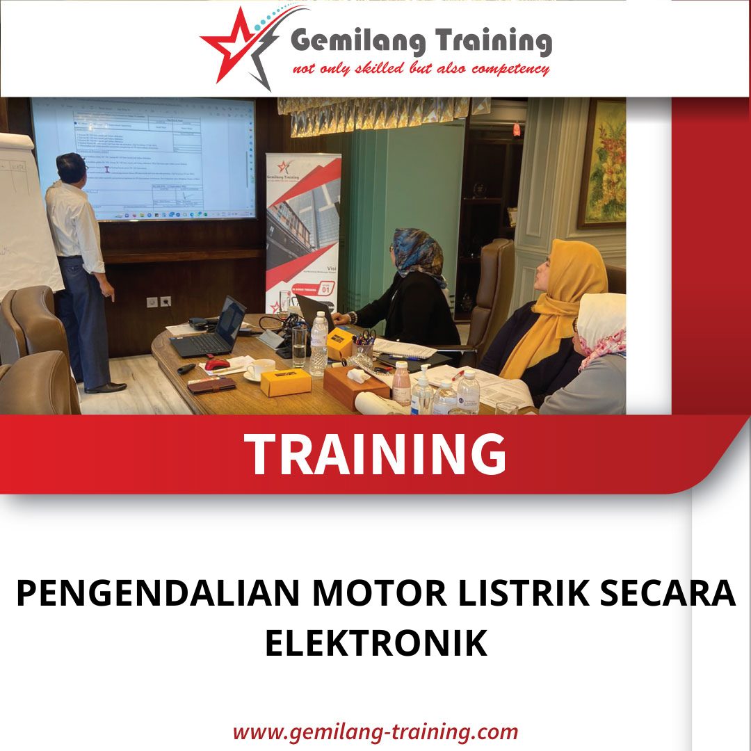 TRAINING PENGENDALIAN MOTOR LISTRIK SECARA ELEKTRONIK