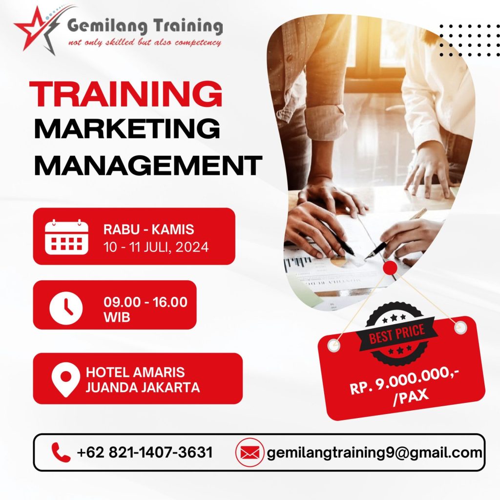 TRAINING MARKETING MANAGEMENT