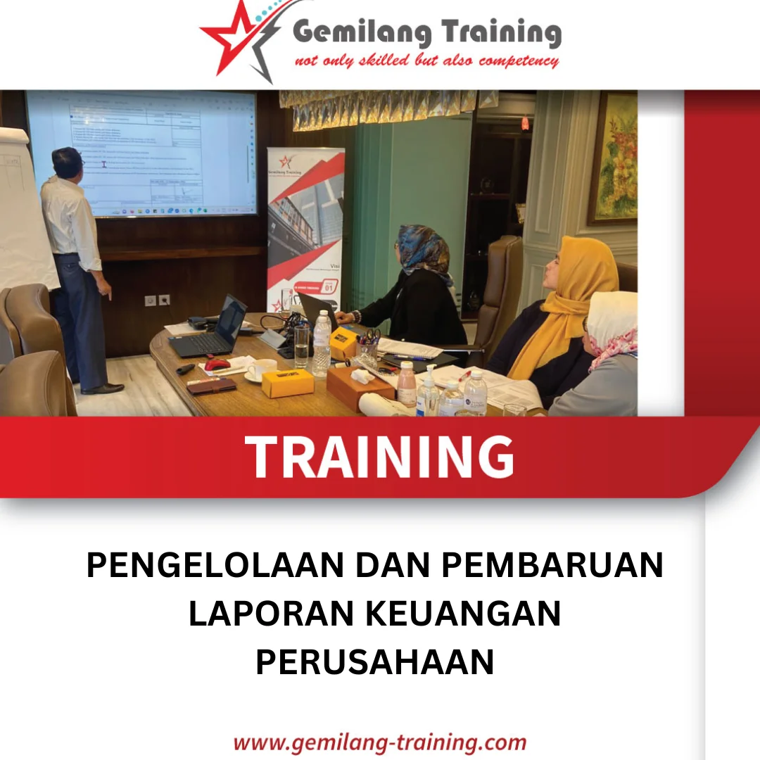 TRAINING PENGELOLAAN DAN PEMBARUAN LAPORAN KEUANGAN PERUSAHAAN