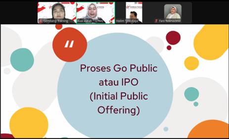 TRAINING INITIAL PUBLIC OFFERING IPO