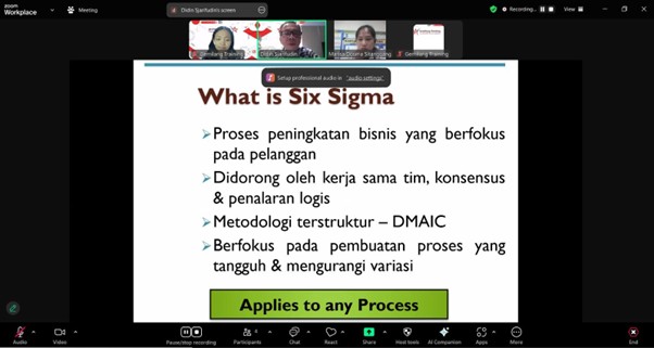 TRAINING ASQ APPROVED LEAN SIX SIGMA GREENBELT
