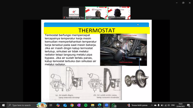 TRAINING OPERATOR GENSET