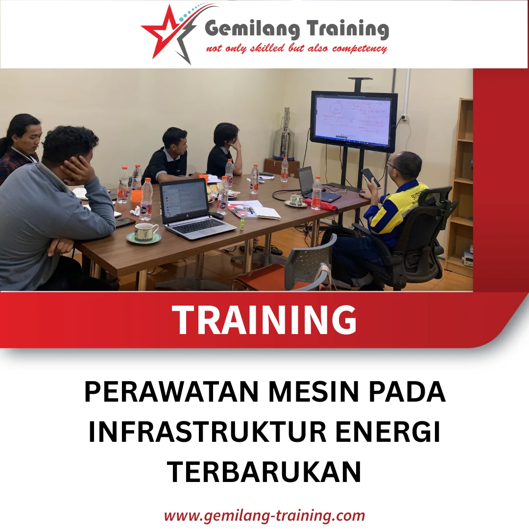 TRAINING PERAWATAN MESIN PADA INFRASTRUKTUR ENERGI TERBARUKAN