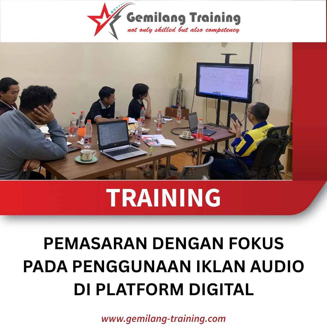 TRAINING PEMASARAN DENGAN FOKUS PADA PENGGUNAAN IKLAN AUDIO DI PLATFORM DIGITAL