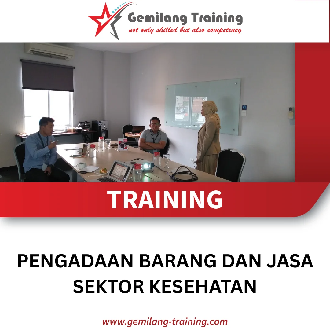 TRAINING PENGADAAN BARANG DAN JASA SEKTOR KESEHATAN