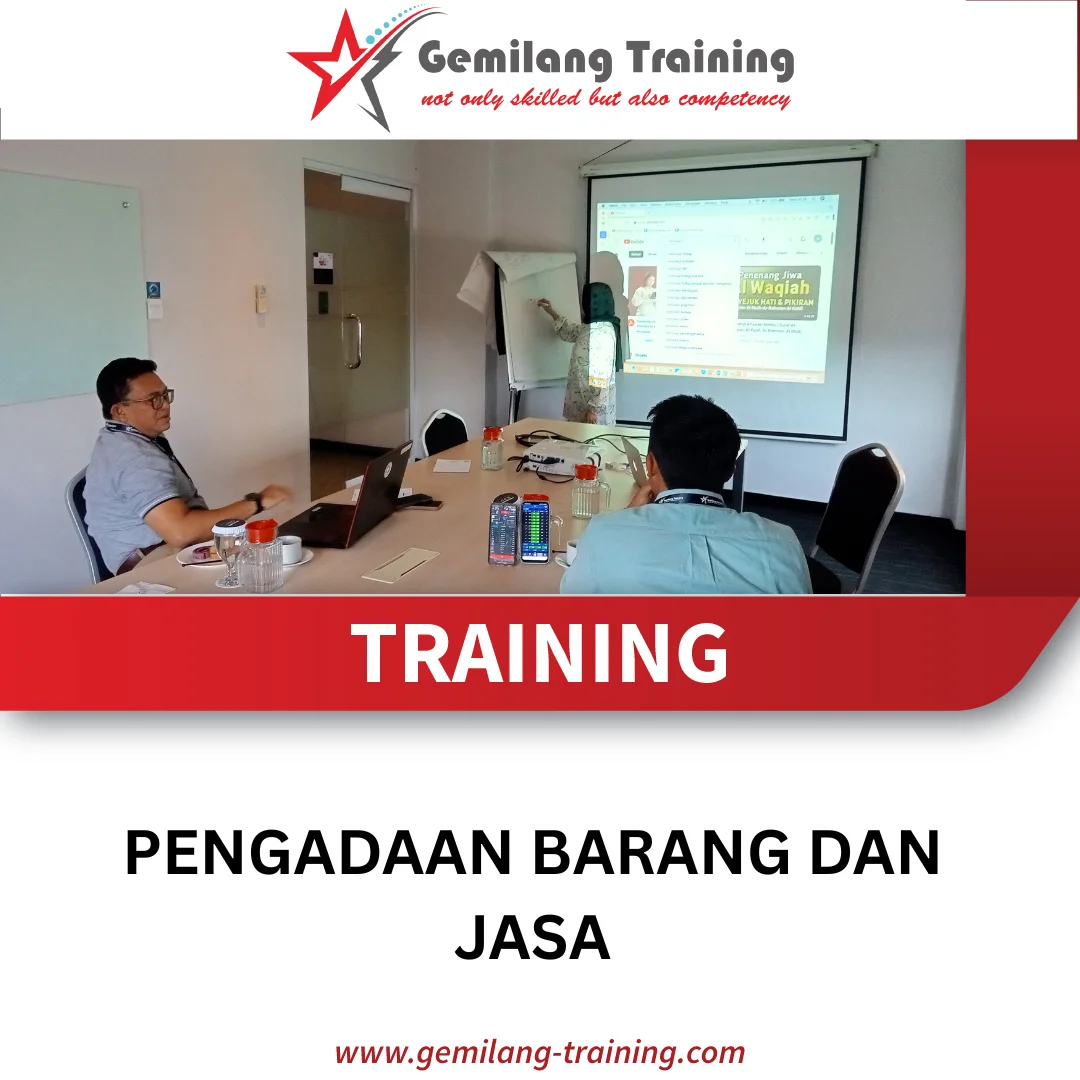 TRAINING PENGADAAN BARANG DAN JASA