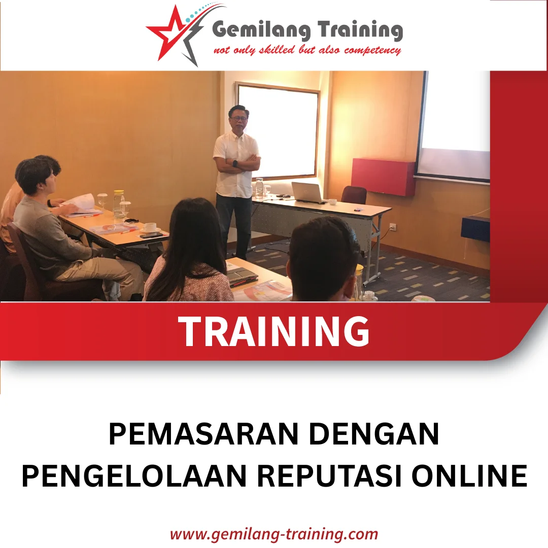 TRAINING PEMASARAN DENGAN PENGELOLAAN REPUTASI ONLINE