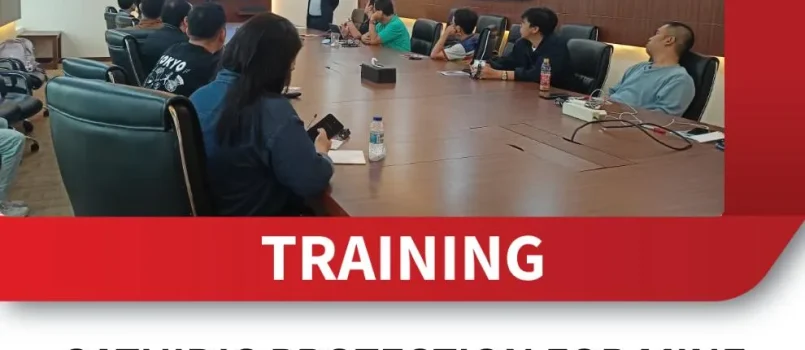 TRAINING CHATHIDIC PROTECTION FOR MINE STEEL STRUCTURE AND MINING SUPPORTING FACILITIES