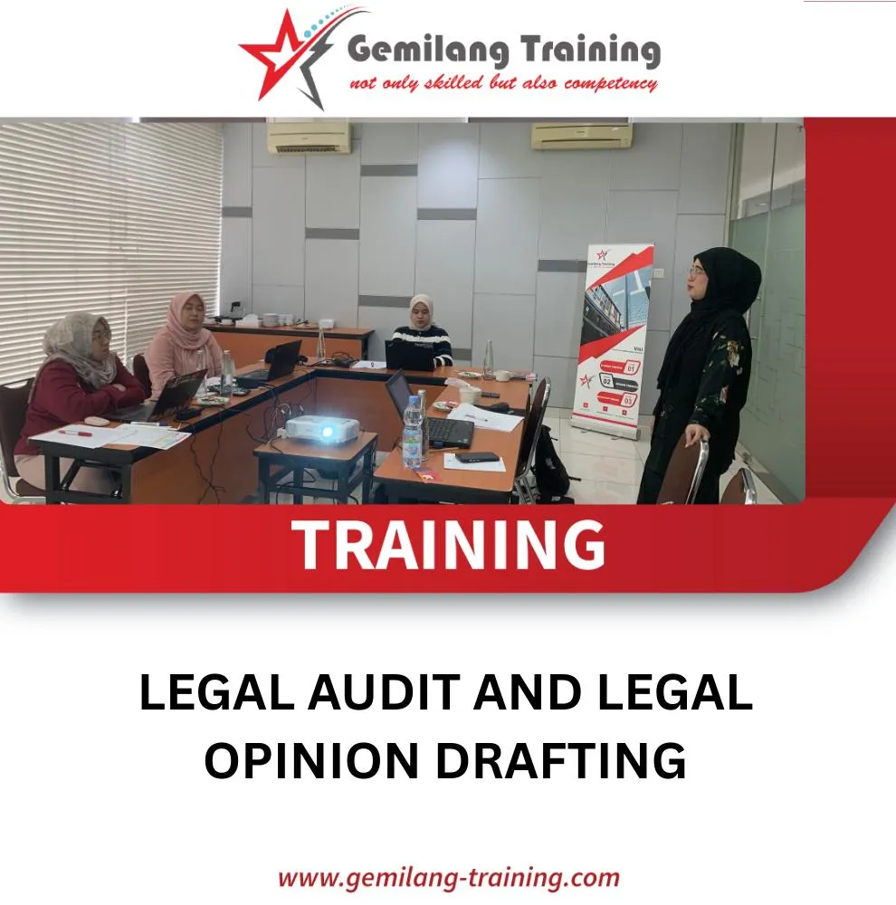 TRAINING LEGAL AUDIT AND LEGAL OPINION DRAFTING